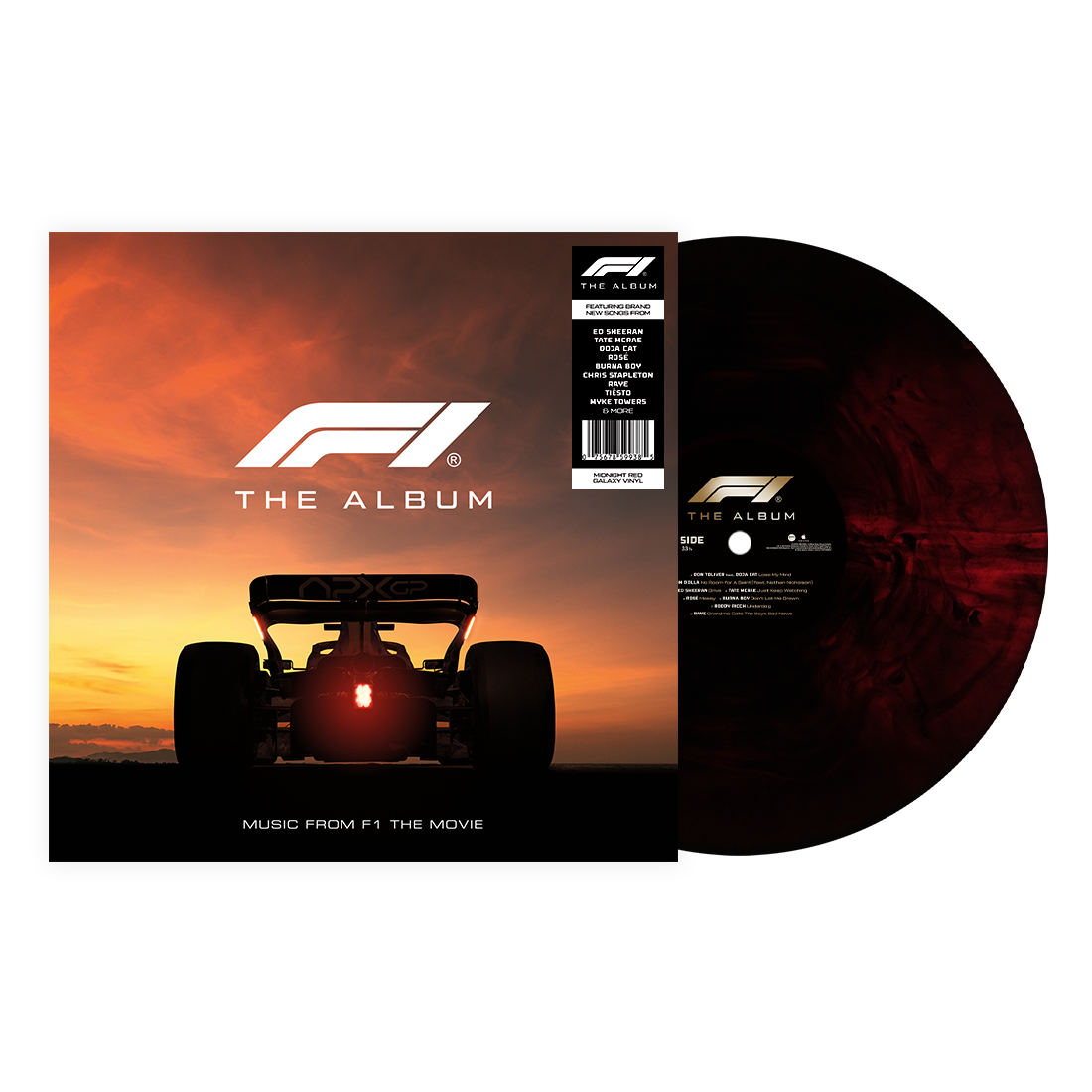 【未開封】【レコード】OST F1 The Album＜Gold Vinyl＞ F1 The Album (Exclusive Midnight Red Galaxy Vinyl) | The